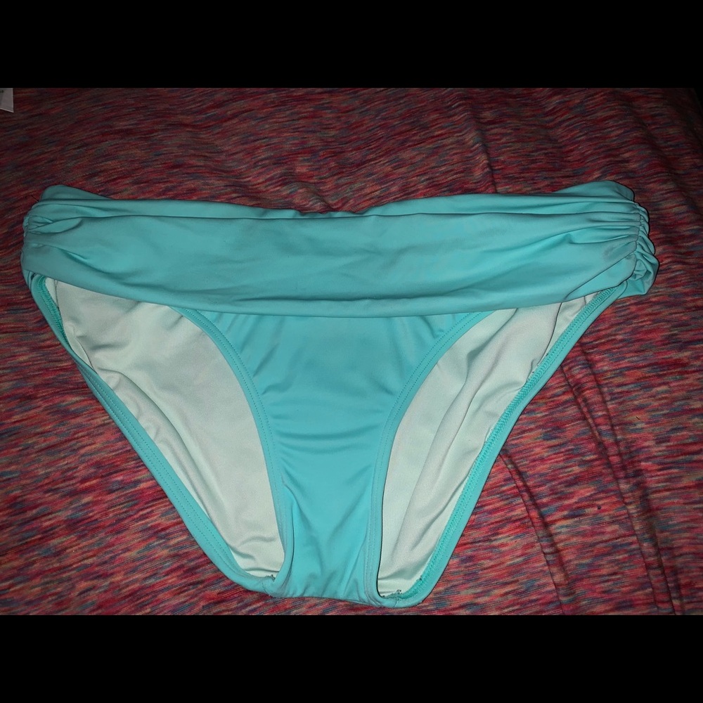 victoria’s secret teal bikini bottoms!